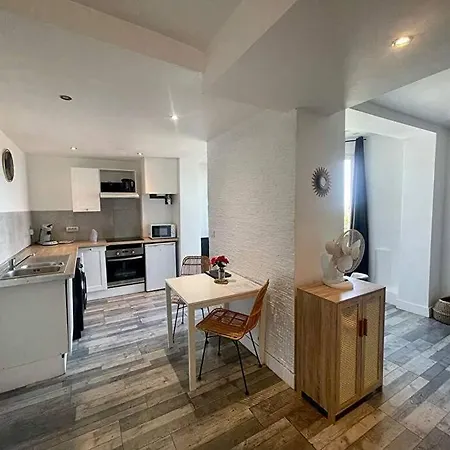 Studio Montpellier Gare St Roch 2 Personnes Buitenkant foto